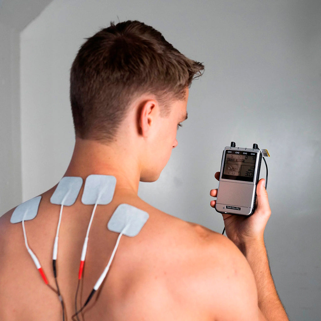 Multi Stim EV906 - TENS/EMS Digital de 4 Canales y 8 Parches