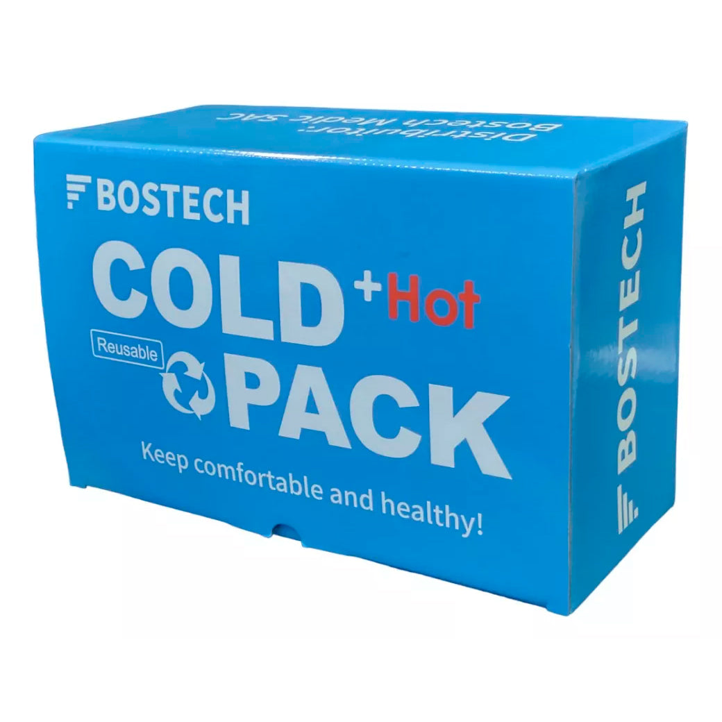 Compresas de Gel Frío/Calor con Anticongelante Bostech - Pack de 5 Piezas Importadas