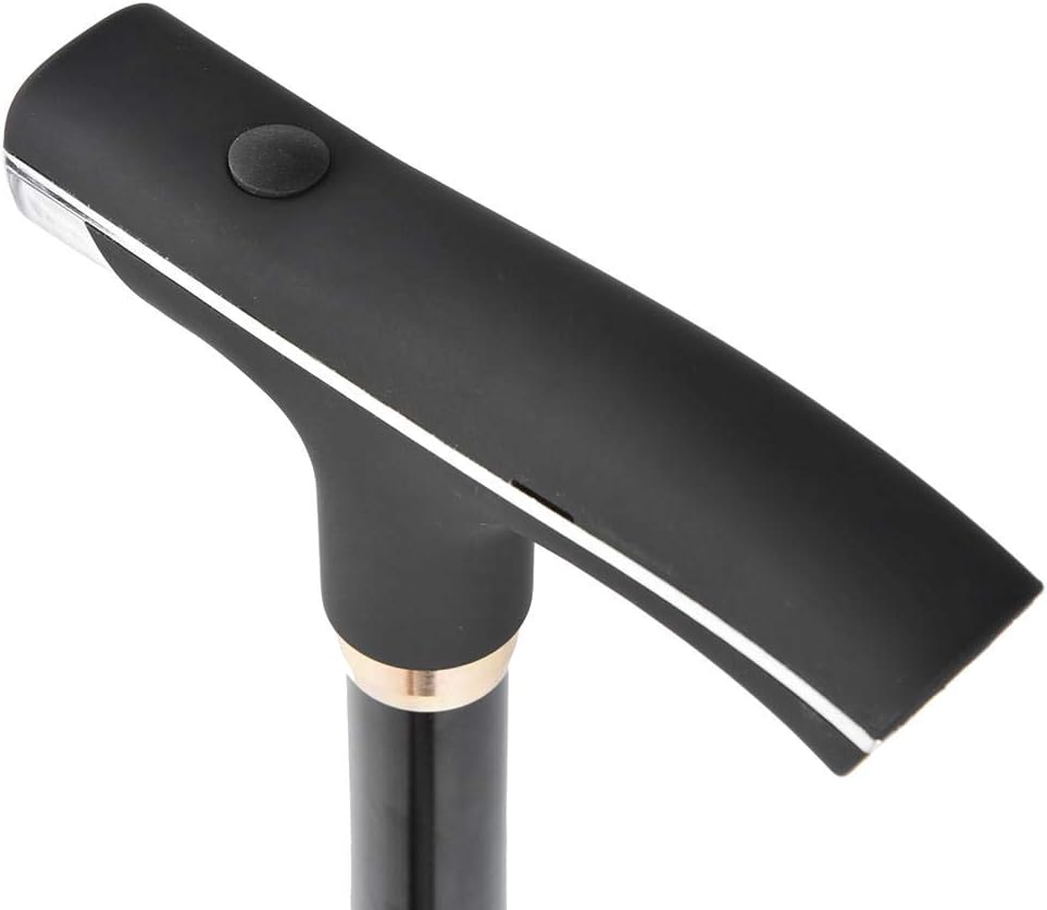 Bastón Plegable Con Luz Seguridad Y Visibilidad Adultos