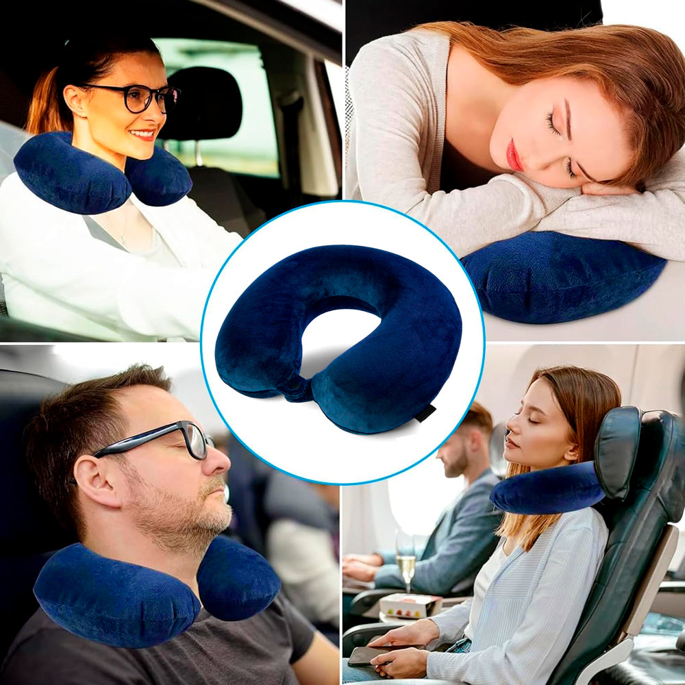 Cojín CerviGel: Soporte Ortopédico Cervical para Viajar y Trabajar Cómodamente