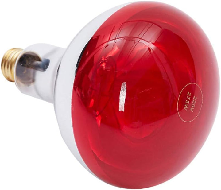Lámpara De Luz Roja Infrarroja 275W - Para Alivio Del Dolor, Terapia De Calor, Con Clip Ajustable