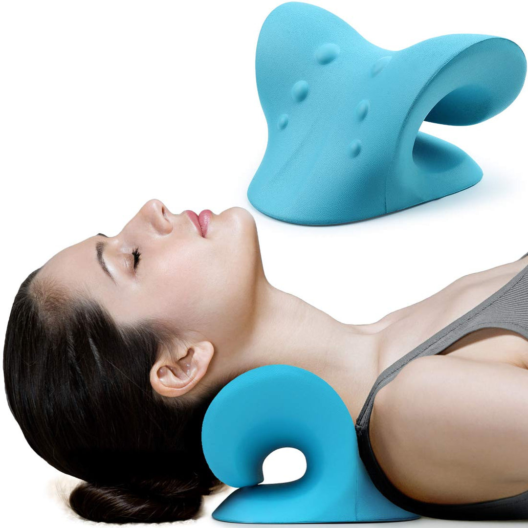 Almohada de Tracción Cervical para estirar Cuello
