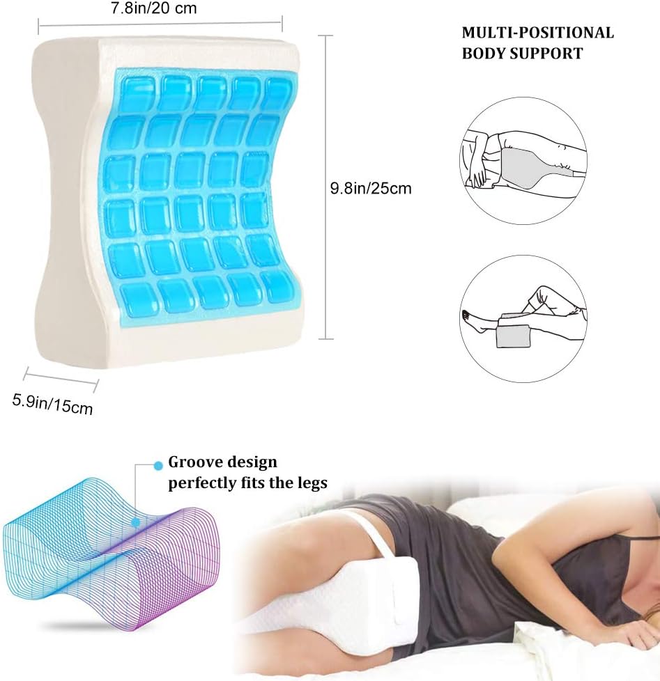 Almohada para Rodillas GelFlex: Tu Aliada para un Sueño Reparador y Sin Dolor