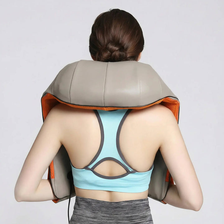 Masajeador Cervical Shiatsu Stetik Slim con Calor | Casa y Auto