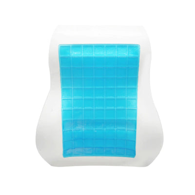 Cojin Respaldar Lumbar Viscoelástico con Gel y Funda