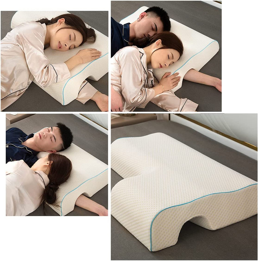 Almohada Viscoelastica para  Parejas con funda de Bamboo