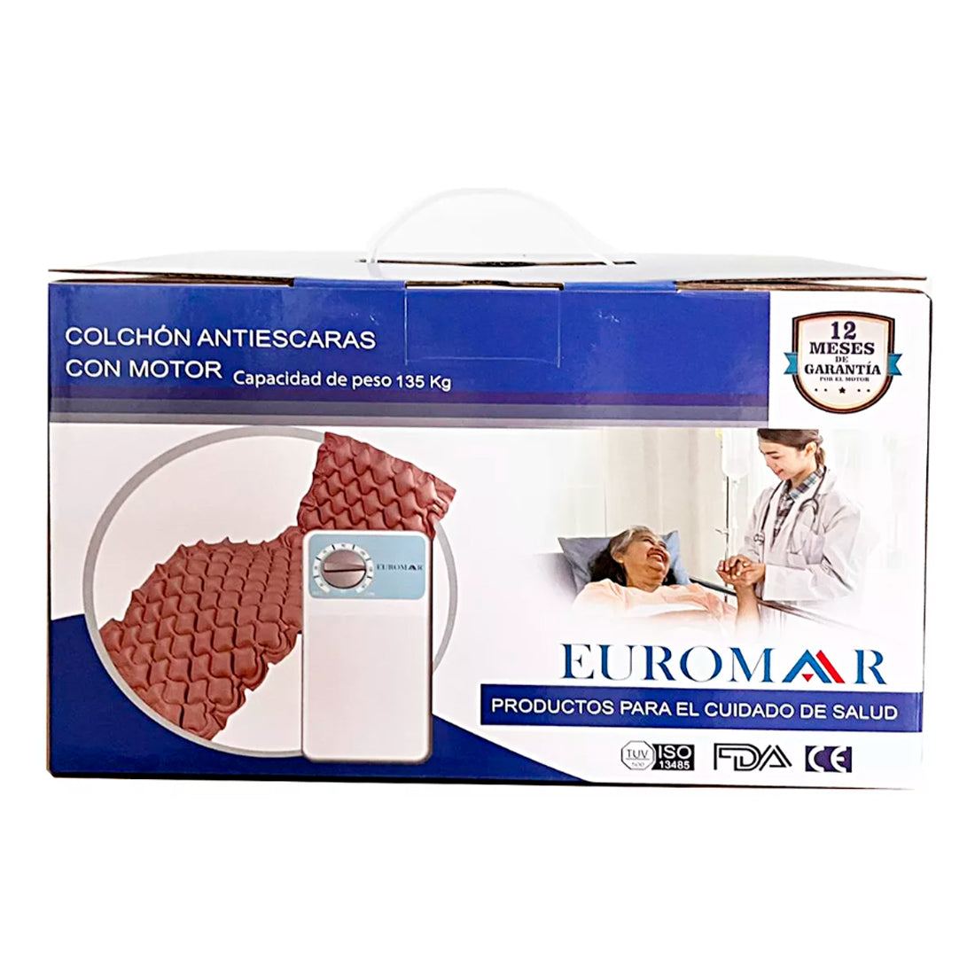 Colchón Antiescaras Euromar 135 Kg - Prevención de Escaras