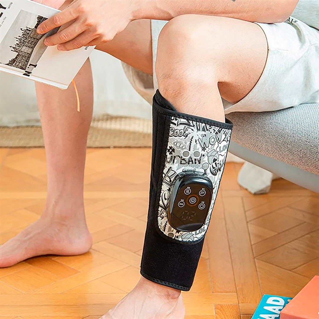 Masajeador de Pantorrilla (Calf Massager) con Compresión + Calor 4 Niveles (40–55°C) + Vibración | Recargable USB-C