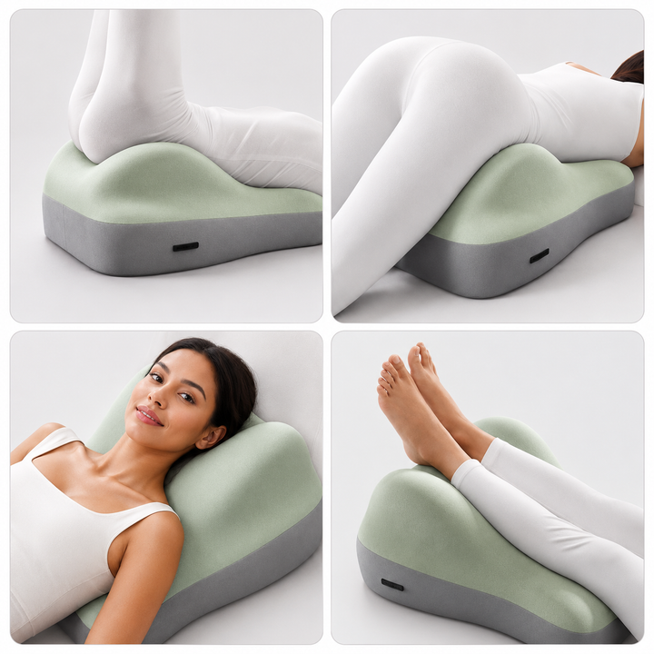Cojín Multiflex Ergonómico de Espuma Viscoelástica para Espalda, Lumbar y Piernas