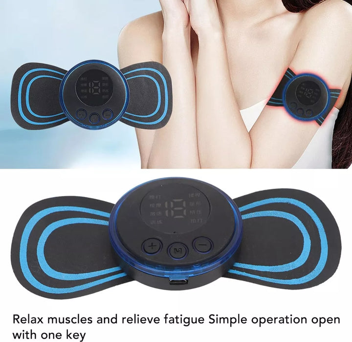 Mini Masajeador Muscular Corporal Eléctrico Anti Estrés