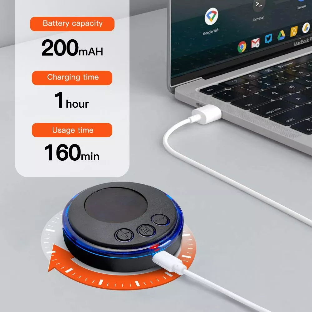 Mini Masajeador Muscular Corporal Eléctrico Anti Estrés