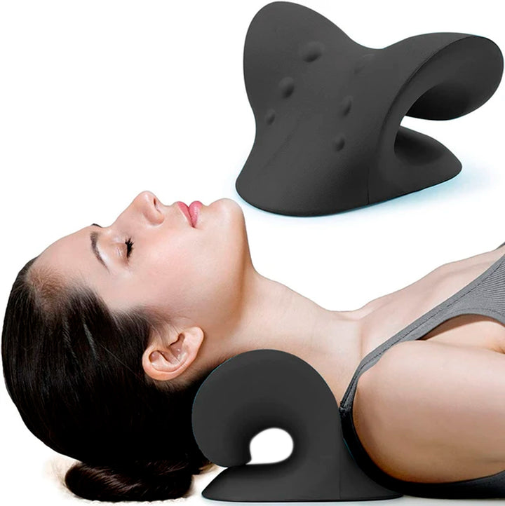 Almohada de Tracción Cervical para estirar Cuello