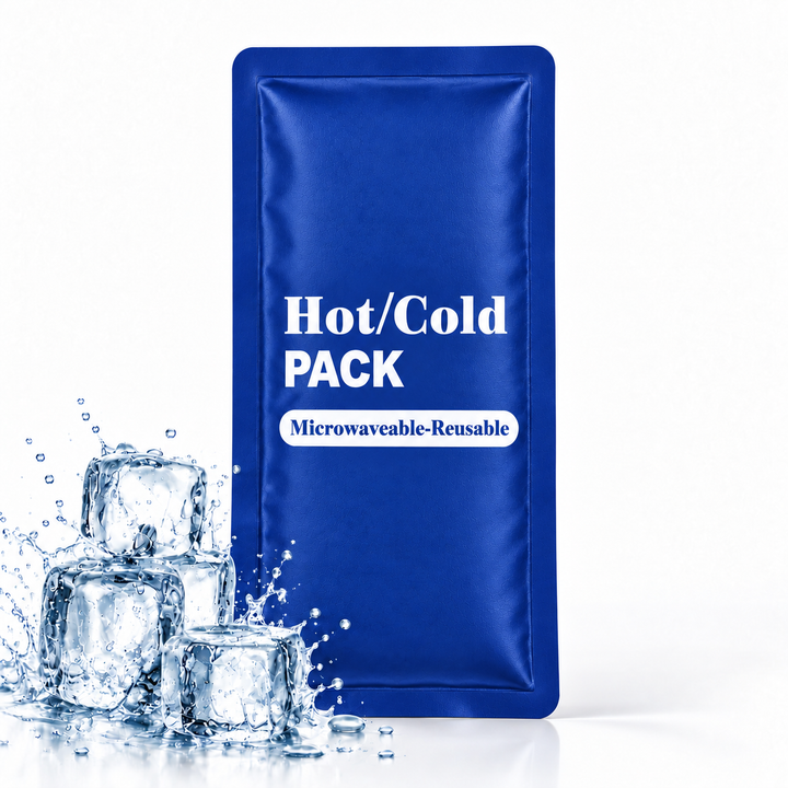 Compresa de Gel Frío y Calor Reutilizable Anticongelante 28 × 13 cm