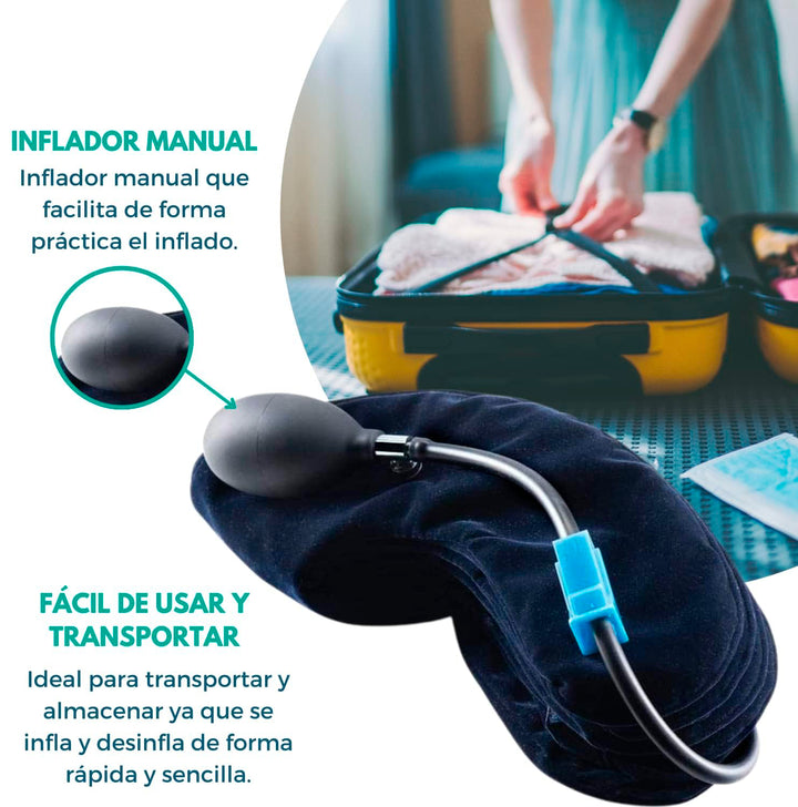 Collarín Cervical Inflable para dolor y tensión de Cuello