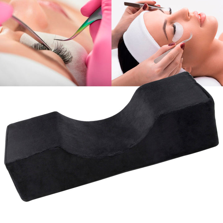 Almohada para Maquillaje, Pestañera Spa, Soporte Cervical