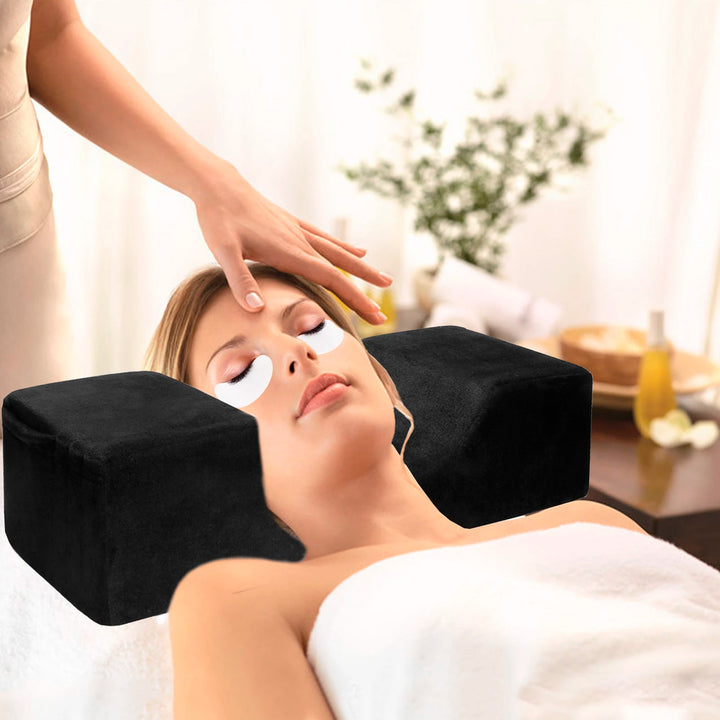 Almohada para Maquillaje, Pestañera Spa, Soporte Cervical