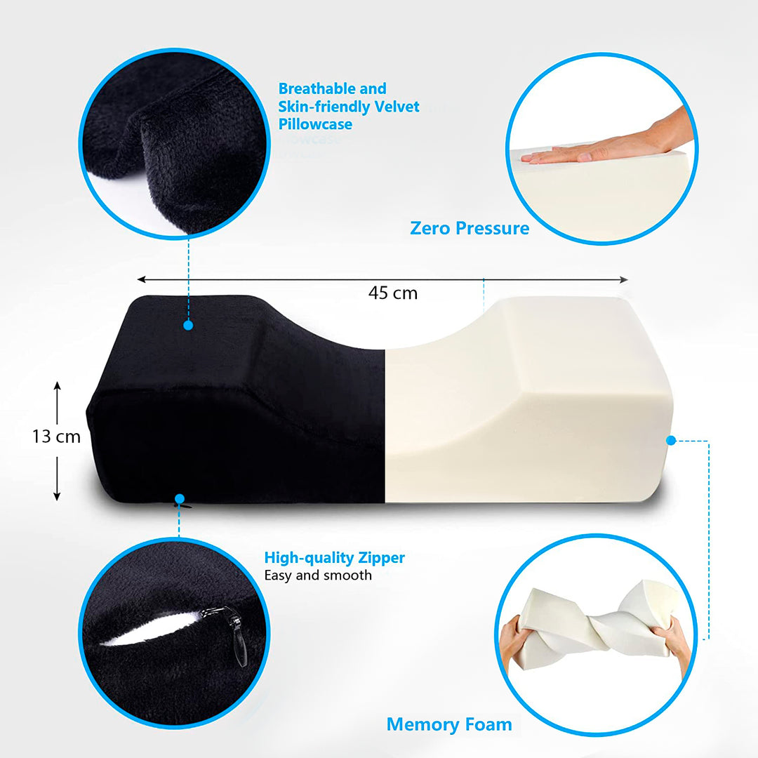Almohada para Maquillaje, Pestañera Spa, Soporte Cervical