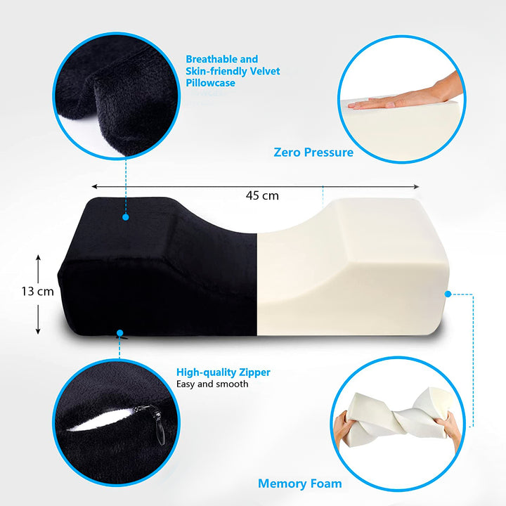 Almohada para Maquillaje, Pestañera Spa, Soporte Cervical