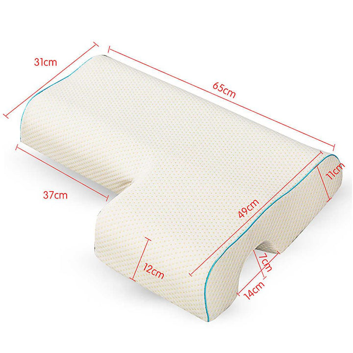 Almohada Viscoelastica para  Parejas con funda de Bamboo