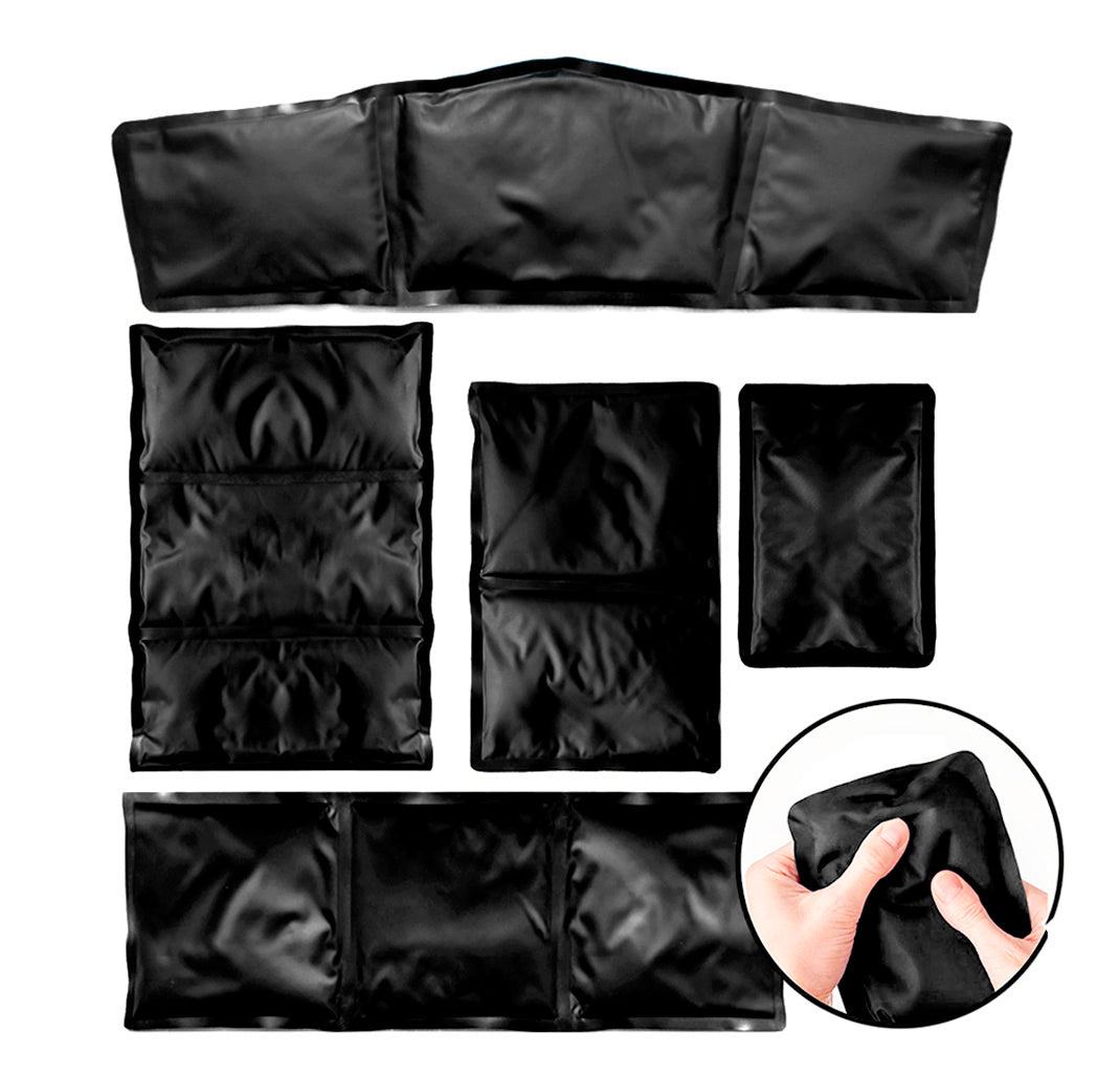 Compresas de Gel Nacional Reutilizable – Set de 5 Piezas