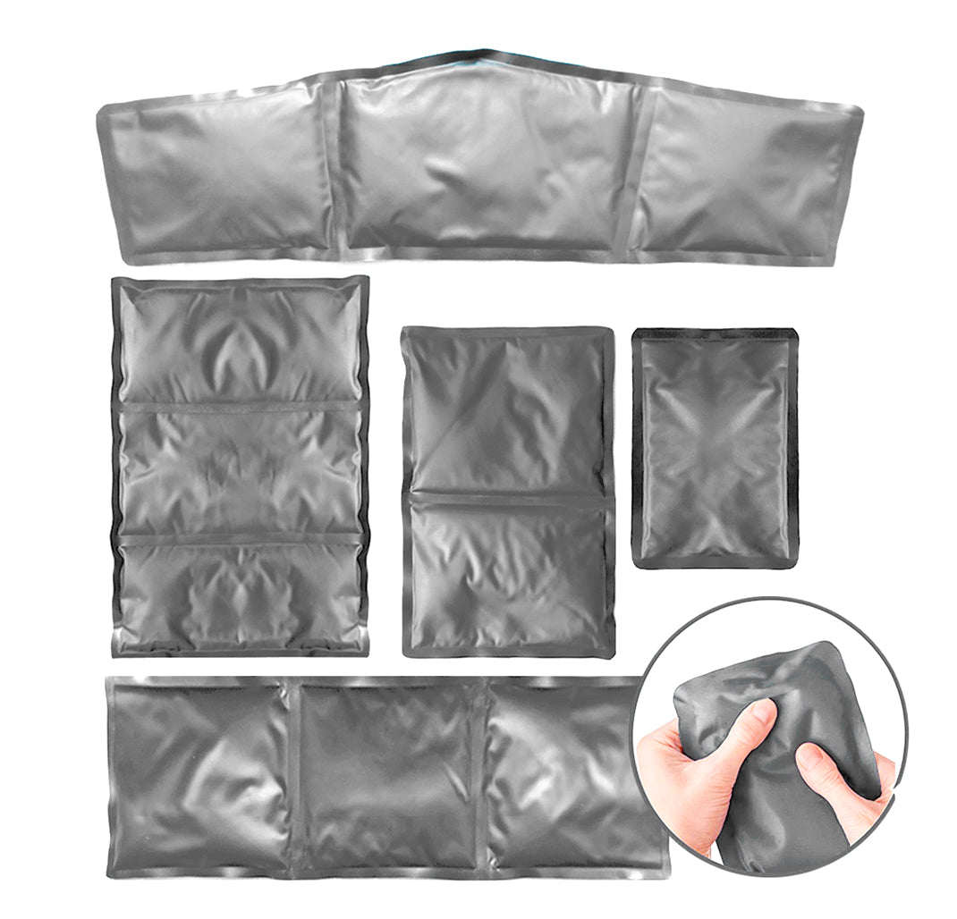 Compresas de Gel Nacional Reutilizable – Set de 5 Piezas