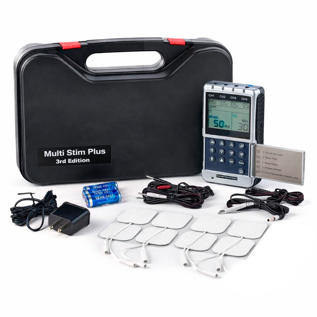 Multi Stim Plus 3 Ediciòn. 4 Canales (TENS / EMS / IF / RUSAS)