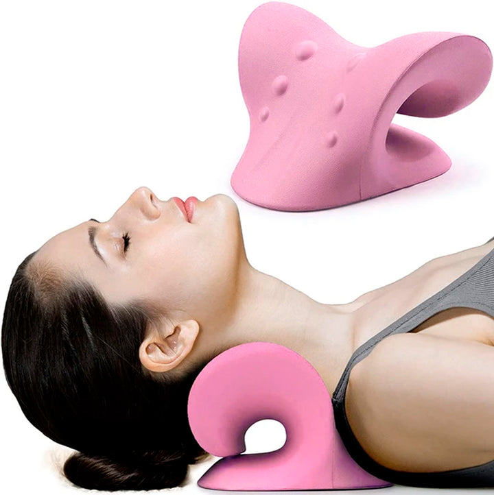 Almohada de Tracción Cervical para estirar Cuello
