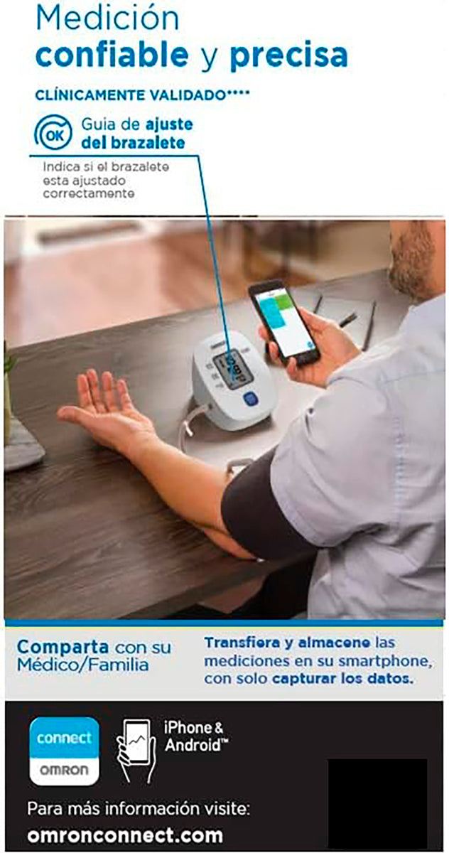 Tensiómetro de Brazo OMRON HEM-7121J