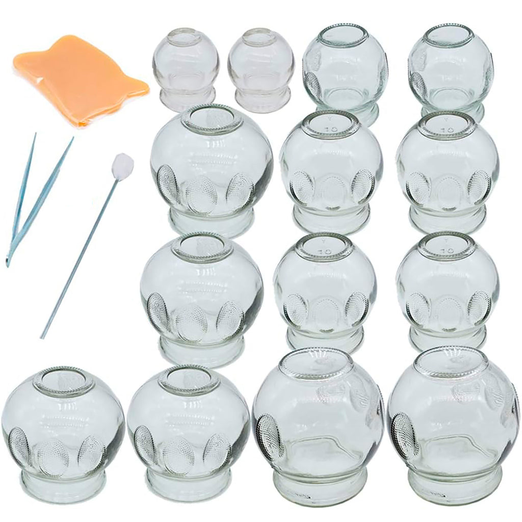 Ventosas Celulitis Ventosas De Cristal Profesional Pack De