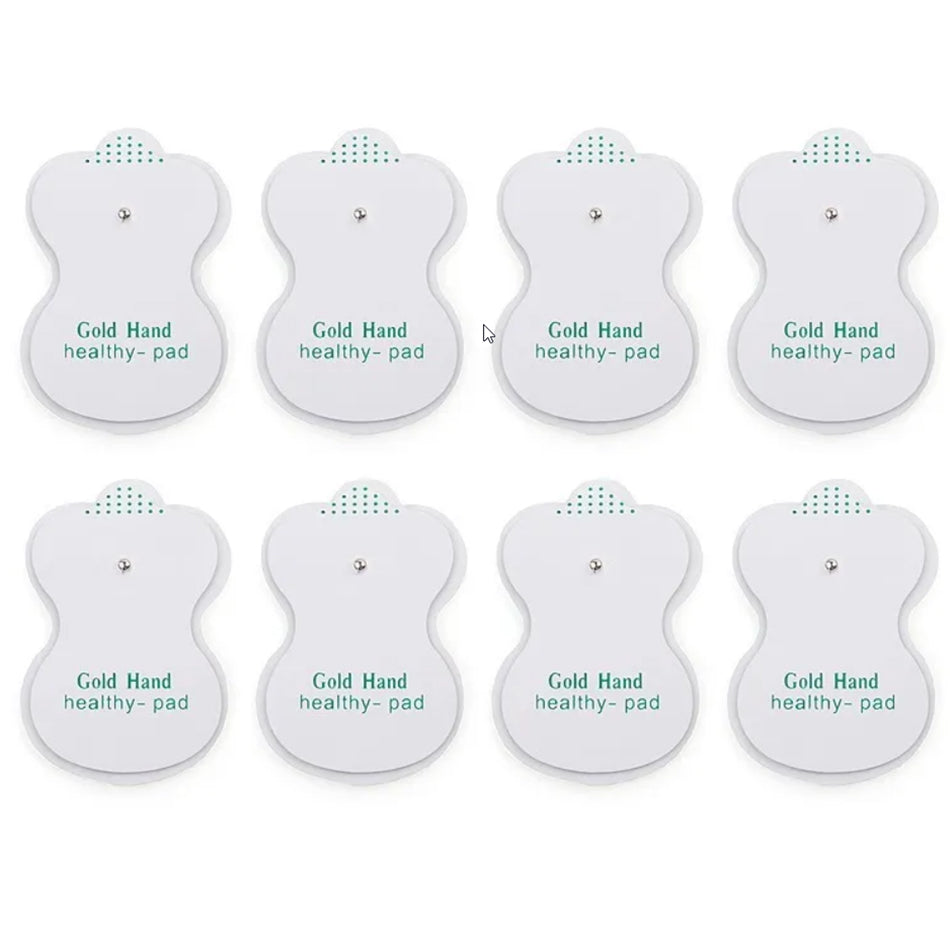 Electroestimulador + 8 Parches Digital Ondas Tens 
