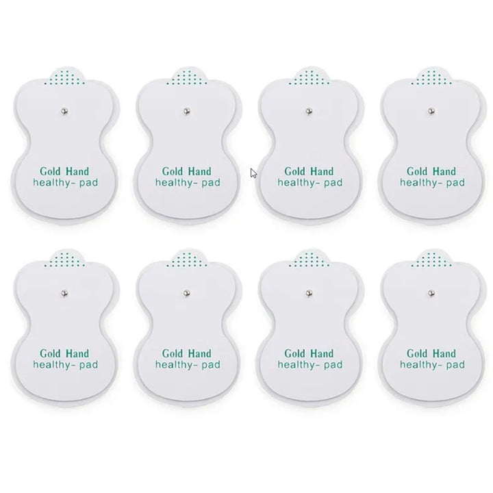 Electroestimulador + 8 Parches Digital Ondas Tens 