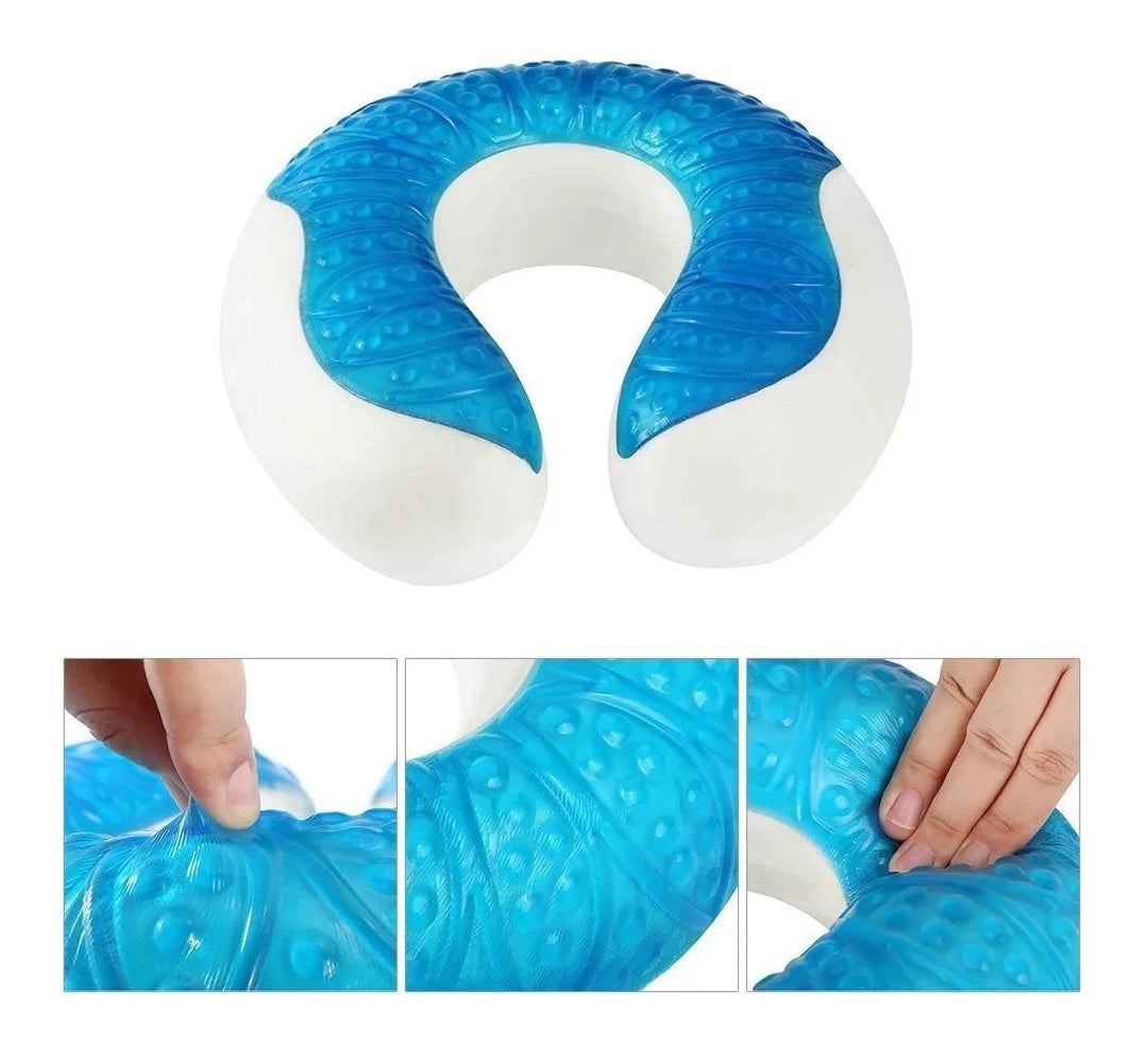 Almohada Ortopedica Cervical con Gel y Funda,