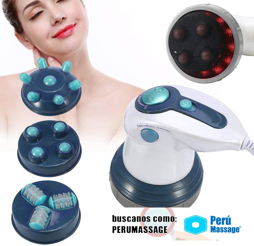 Masajeador Profesional Infrarrojo Anticelulitis Perumassage