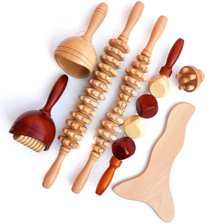 Maderoterapia Corporal Kit de 7 piezas