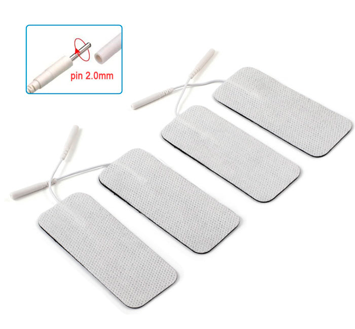 Set de 4 Parches/Almohadillas Grandes de Repuesto de 2 x 4 Pulgadas