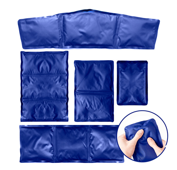 Compresas de Gel Nacional Reutilizable – Set de 5 Piezas