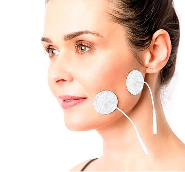Set de 8 Electrodos Circulares para Rostro / Facial (Sin Equipo Incluido)