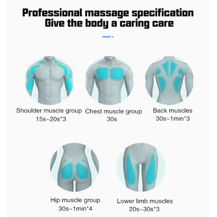 Pistola de Recuperación Muscular - Muscle Fascial Gun