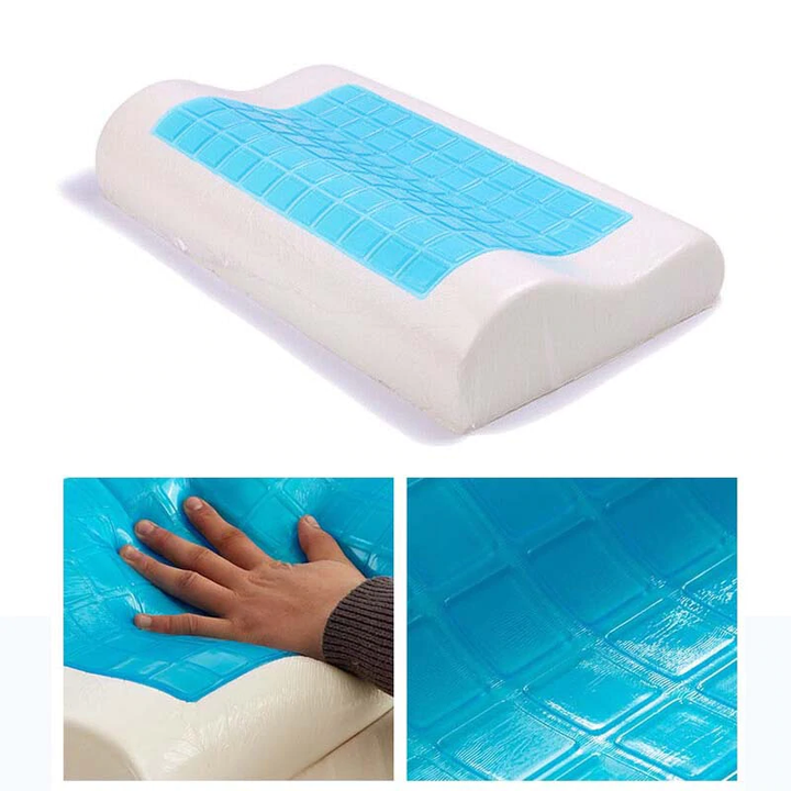 Almohada Ortopedica Cervical Viscoelastica Con Gel y