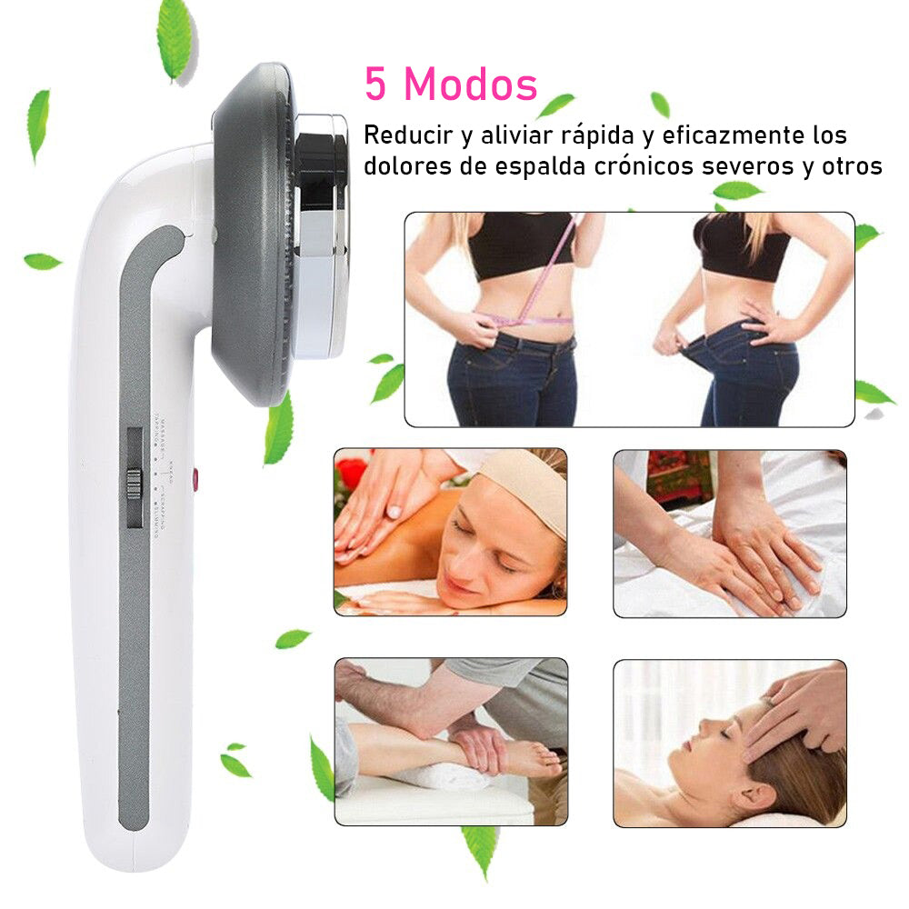 Ultrasonido - EMS - Cavitación Galvánico Infrarrojo 3 en 1