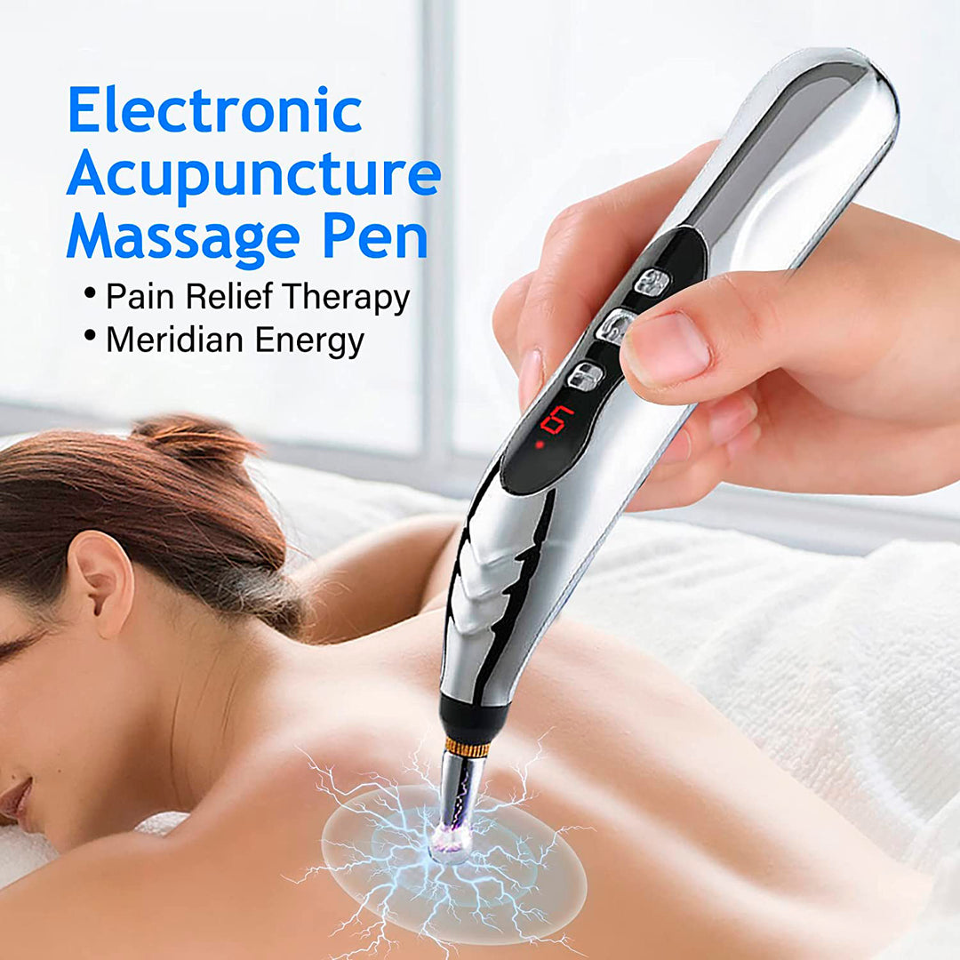 Lapiz Recargable de Acupuntura 5 en 1 Potente