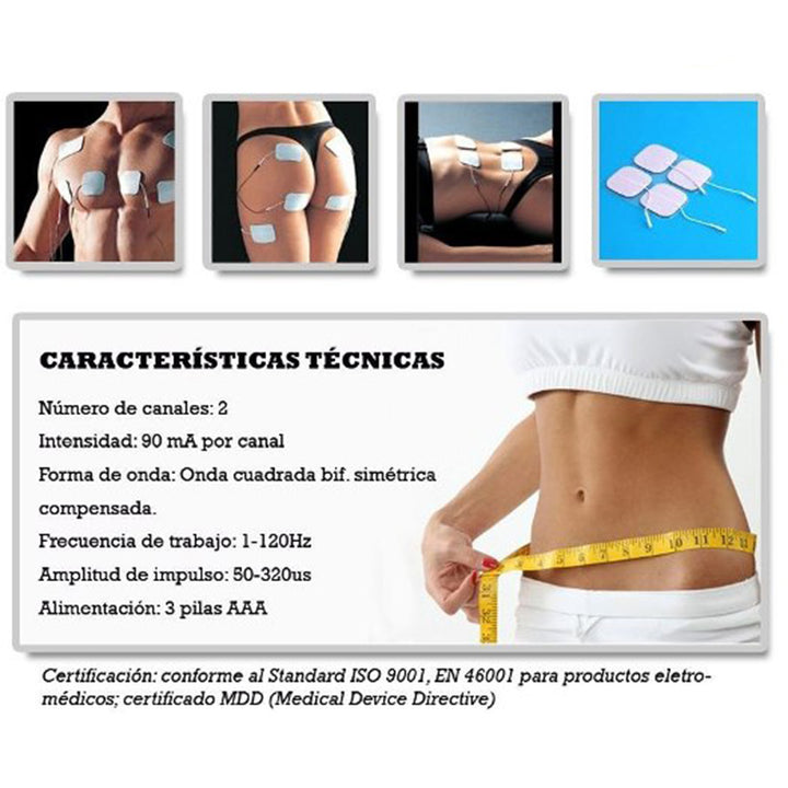 Electro Estimulador Muscular Globus Pro