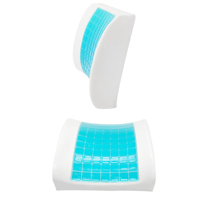 Cojin Lumbar con Gel para Auto y Oficina
