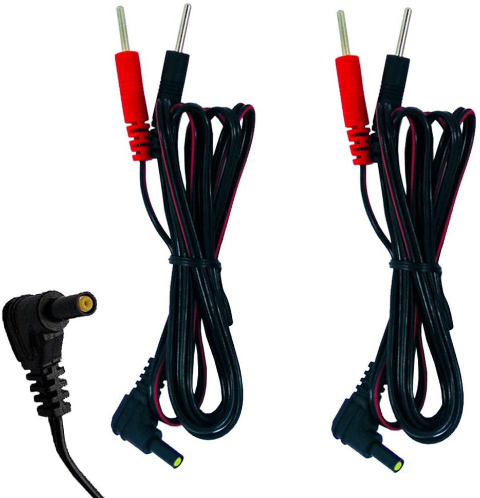 Par de Cables de Repuesto tipo Aguja para Tens, Electroterapia, Original