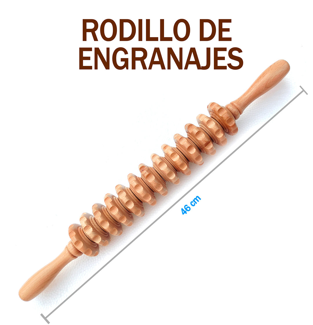 Maderoterapia Corporal Kit de 7 piezas