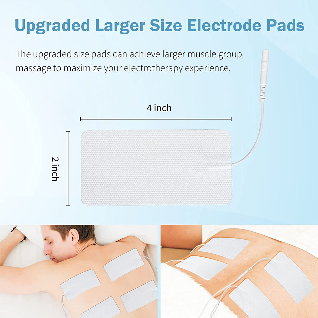 Set de 4 Parches/Almohadillas Grandes de Repuesto de 2 x 4 Pulgadas
