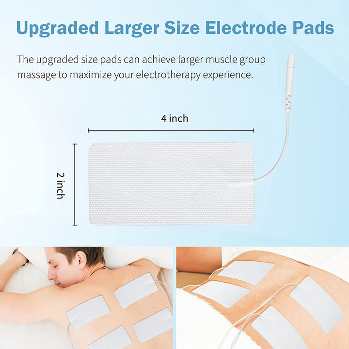 Set de 4 Parches/Almohadillas Grandes de Repuesto de 2 x 4 Pulgadas