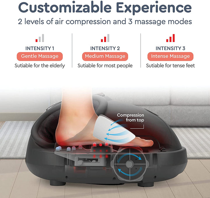 Masajeador Multifuncional Shiatsu FOOT MASSAGER