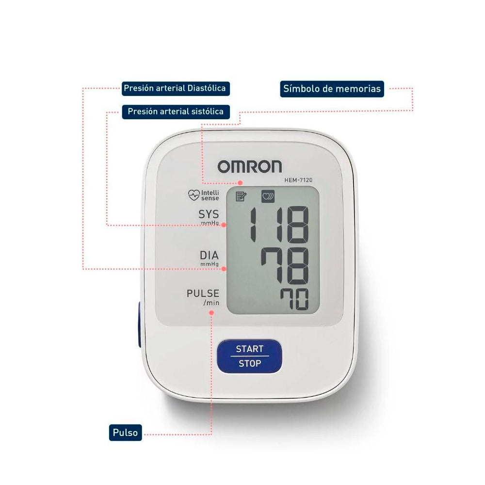Tensiómetro Digital Automático de Brazo OMRON HEM-7120