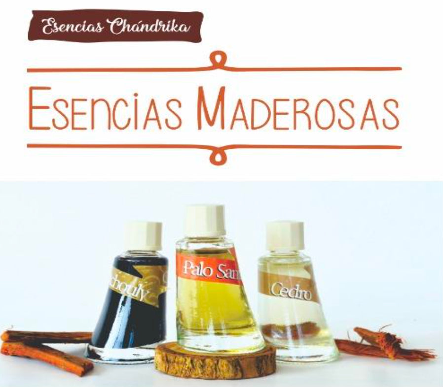 Kit de 6 Esencias aromáticas (Herbales, Frutales, Amaderados, Semillas y Especias) a escoger